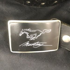 ford mustang belt buckle